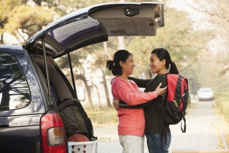 Student driver leaving for college