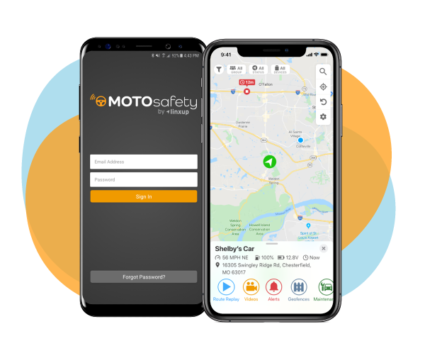 MOTOsafety mobile app