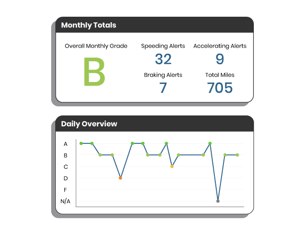 Driver safety report card