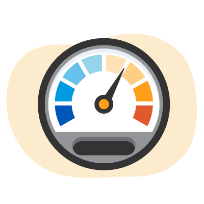 Speedometer illustration